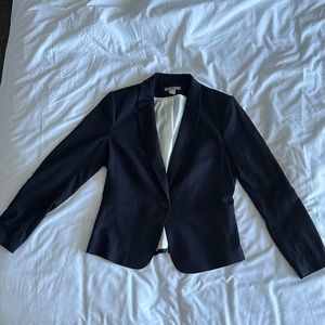 H&M Fitted Blazer Navy